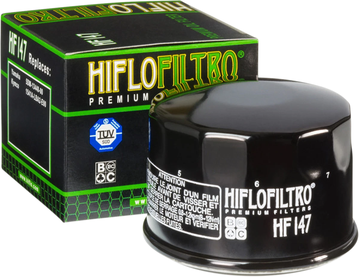 HIFLOFILTRO Oil Filter HF147 for Various Makes and Models