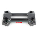 HandleBar Fat Bar Riser Mount Clamp Top Cover for Kawasaki Z900 (2017–2022) RED