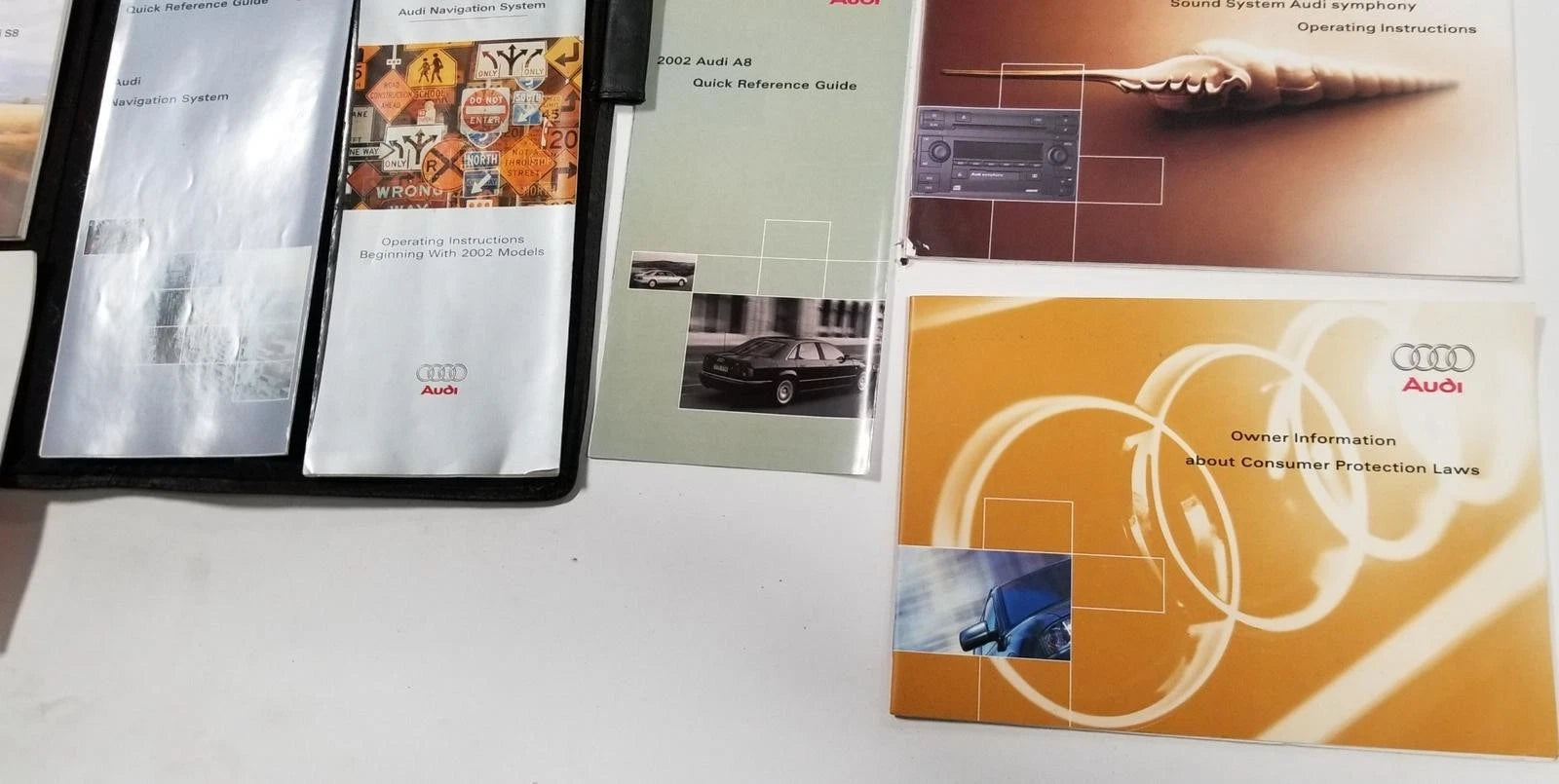 Owner's Manual Kit for Audi A8 Quattro (2002) 4.2L V8