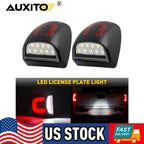 2X LED License Plate Tag Light for Chevy Silverado 1500 2500 (2014–2023)