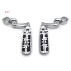 Arched FootPeg Kit for Harley XL & Yamaha Virage (1.25")