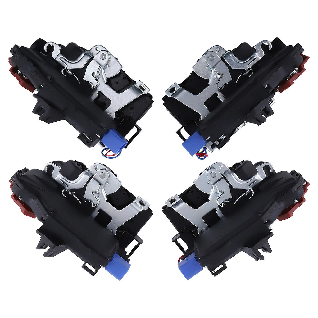 Set of 4 Door Lock Latch Actuators for VW Golf V (2004–2009) 3D1837015AQ