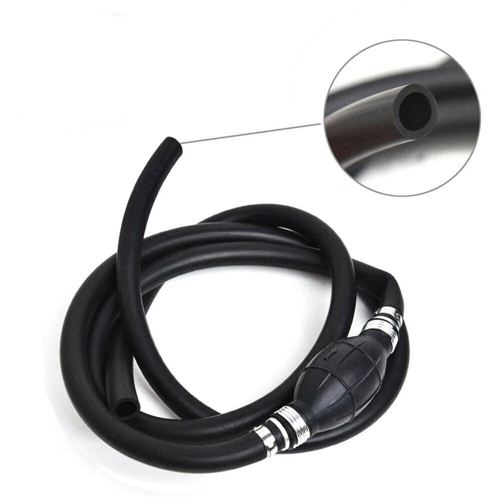 3/8" Marine Outboard Fuel Hose Line Assembly with Primer Bulb