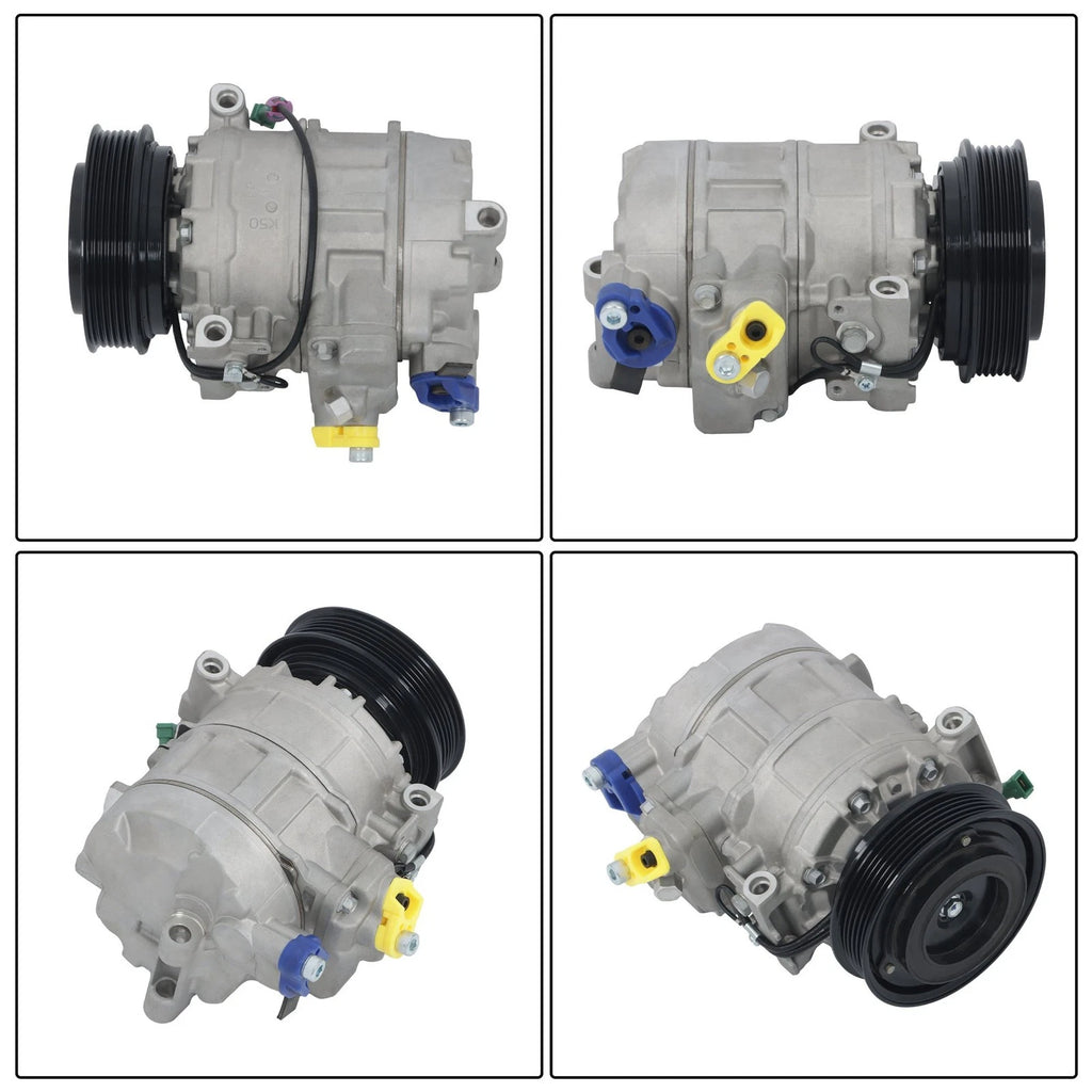 A/C Compressor with Clutch for Audi A4 A6 A8 Quattro S6 S4 S8 (1996–2009)
