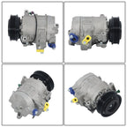 A/C Compressor with Clutch for Audi A4 A6 A8 Quattro S6 S4 S8 (1996–2009)