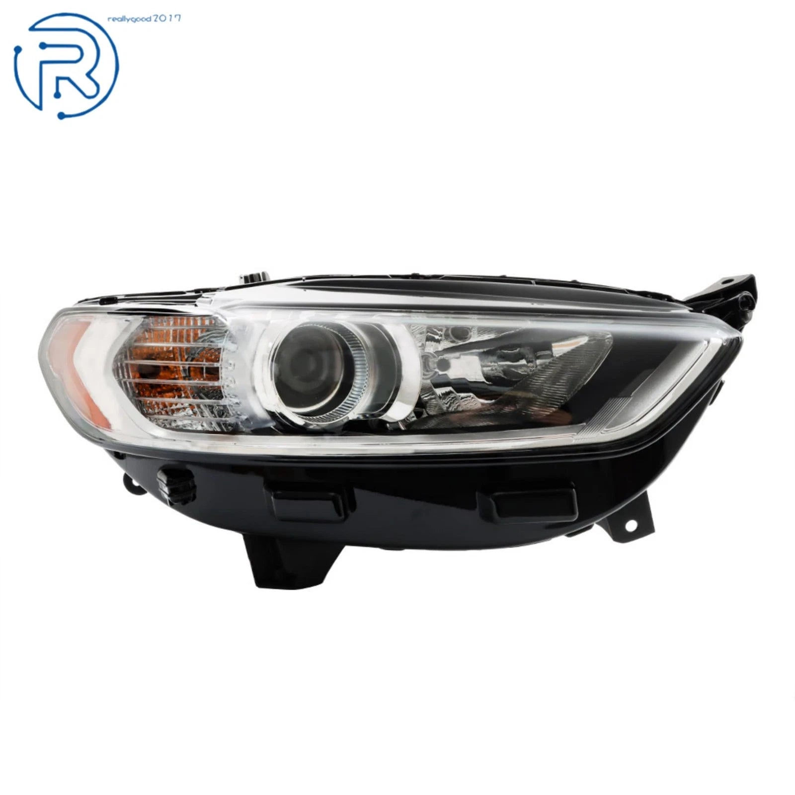 Chrome Halogen Headlight Assembly for Ford Fusion (2013-2016)