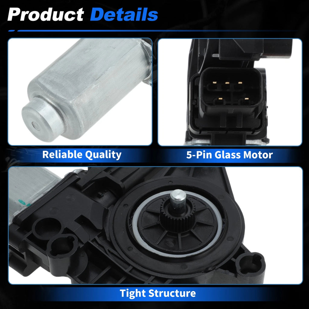 Front Left Window Regulator Motor for Dodge Charger (2011–2023)