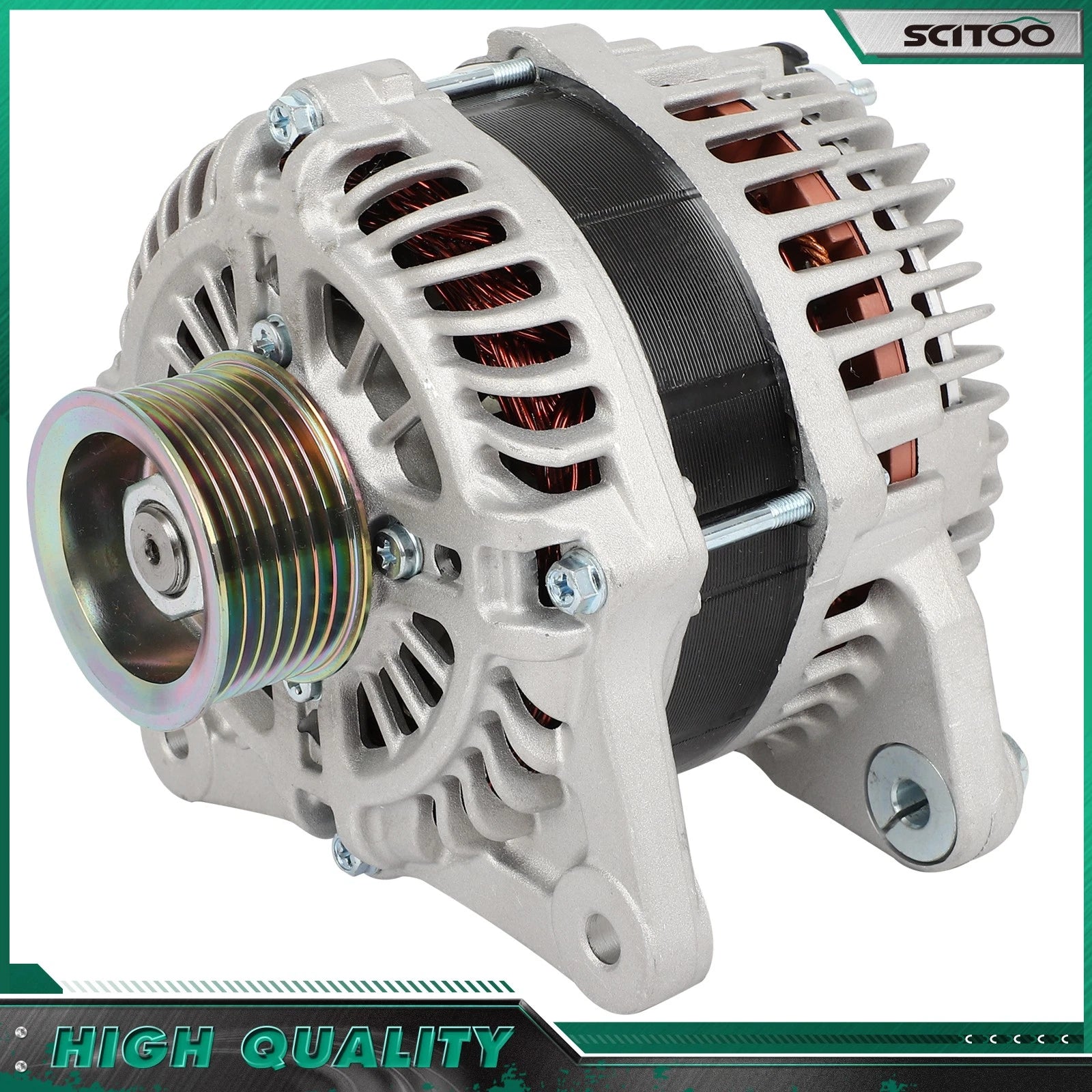 Alternator for Nissan Versa (2012–2019) L4 1.6L 11547 211547 AL2422X