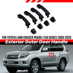 Exterior Outer Door Handle / 1x / Toyota Land Cruiser Prado for (2009–2020)
