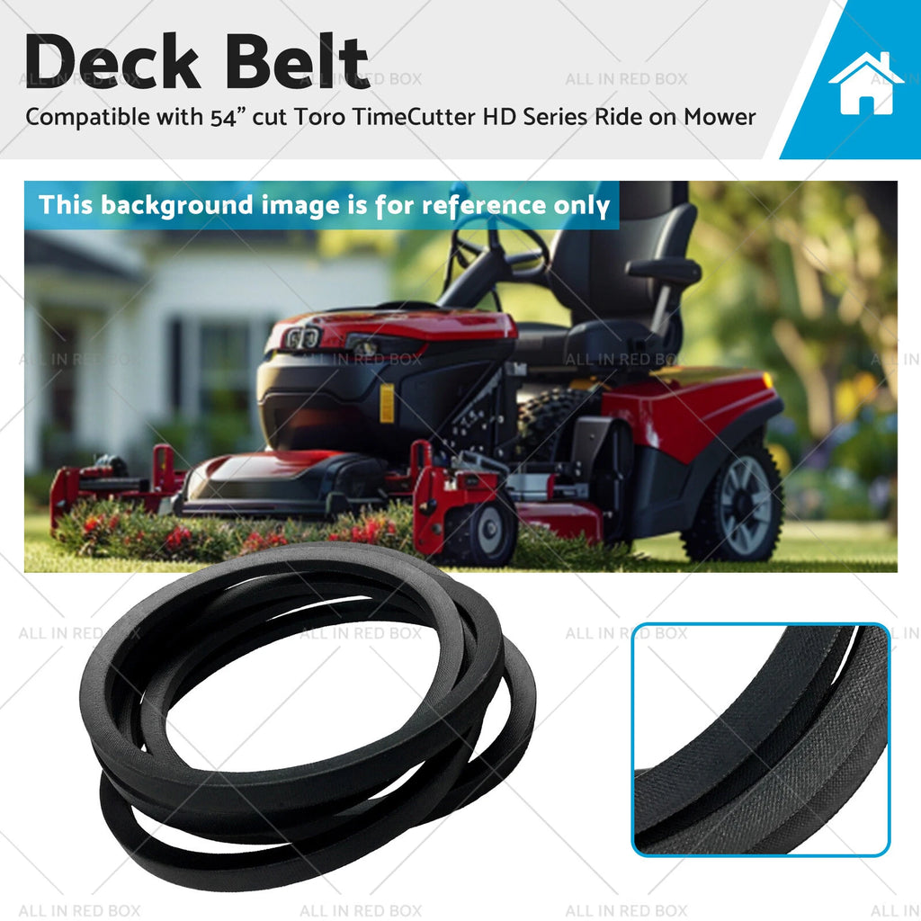 Deck Belt for Toro HD Series Ride On Mower (54") (133-7076)