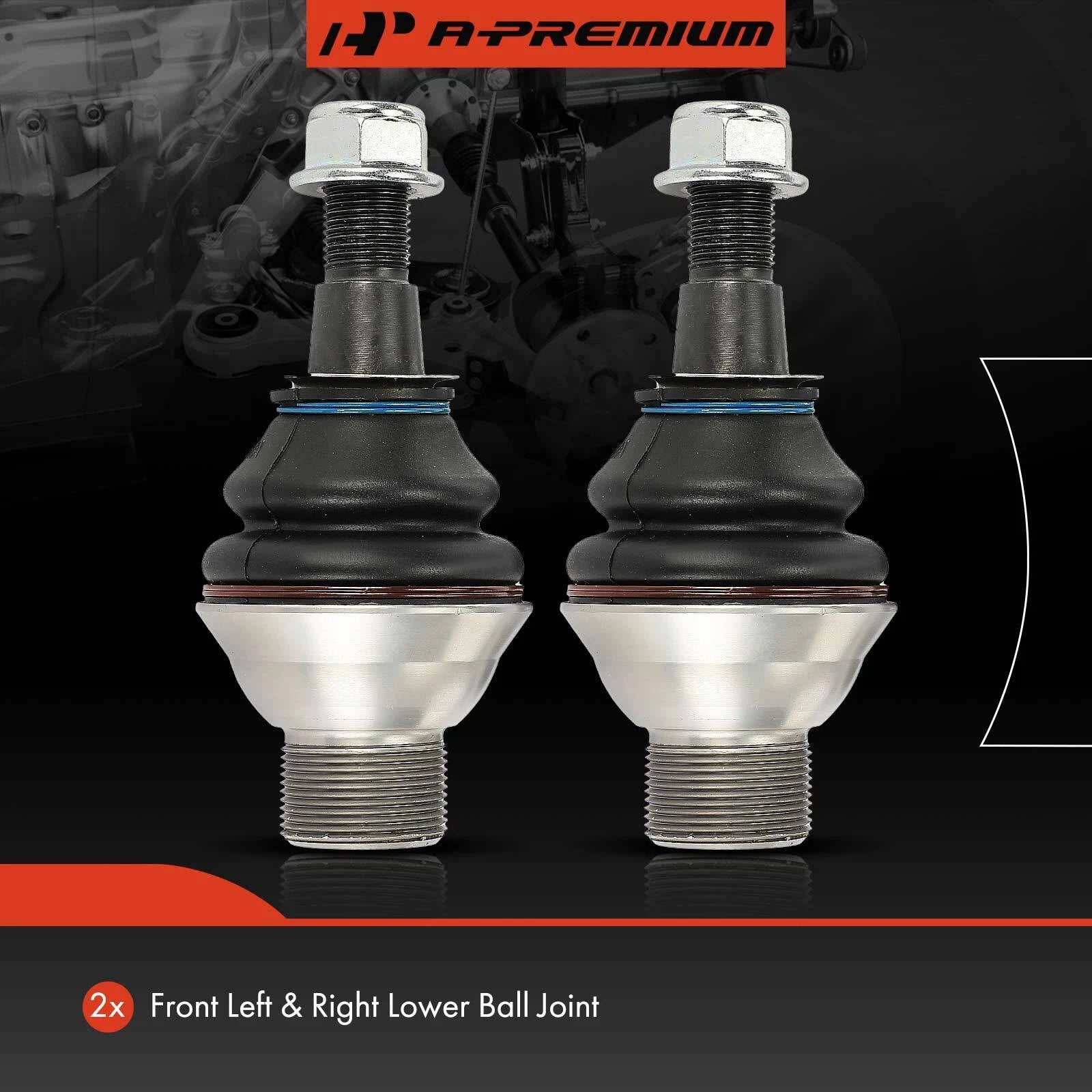 2X Front Lower Ball Joint for BMW 528i 535i xDrive (2008–2016)