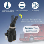 Air Electric Toggle Valve Paddle Switch for Peterbilt Kenworth