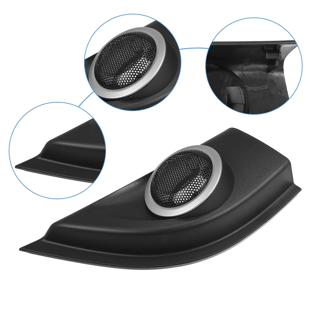 1 Pair Tweeter Speaker Panel Cover Trim for Honda City (2014–2019)