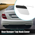 Rear Bumper Tow Hook Cap for Mercedes E-Class (2017–2020) No.A2138853701 White