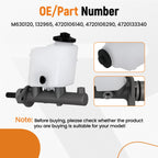 Brake Master Cylinder with Reservoir & Sensor for Toyota Camry (2002–2006, 2004–2008)