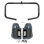 Lower Vented Fairings Engine Guard for Harley Touring (2014–2023) Gunship Gray
