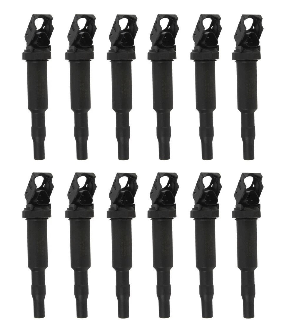 Set of 12 Ignition Coils for BMW F02 E66 760Li E65 760i
