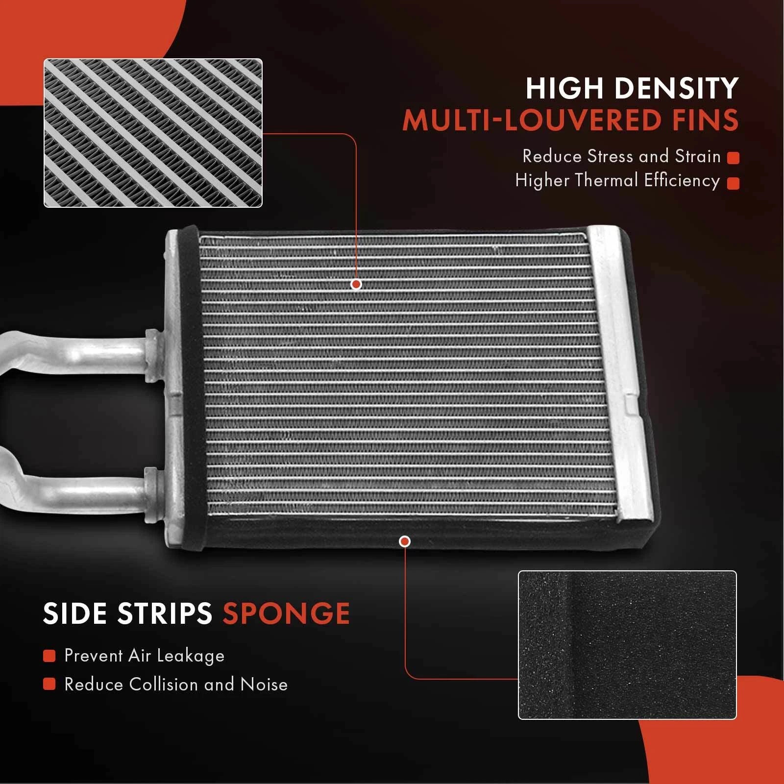 HVAC Heater Core for Nissan NV1500 NV2500 NV3500 (2012–2019)