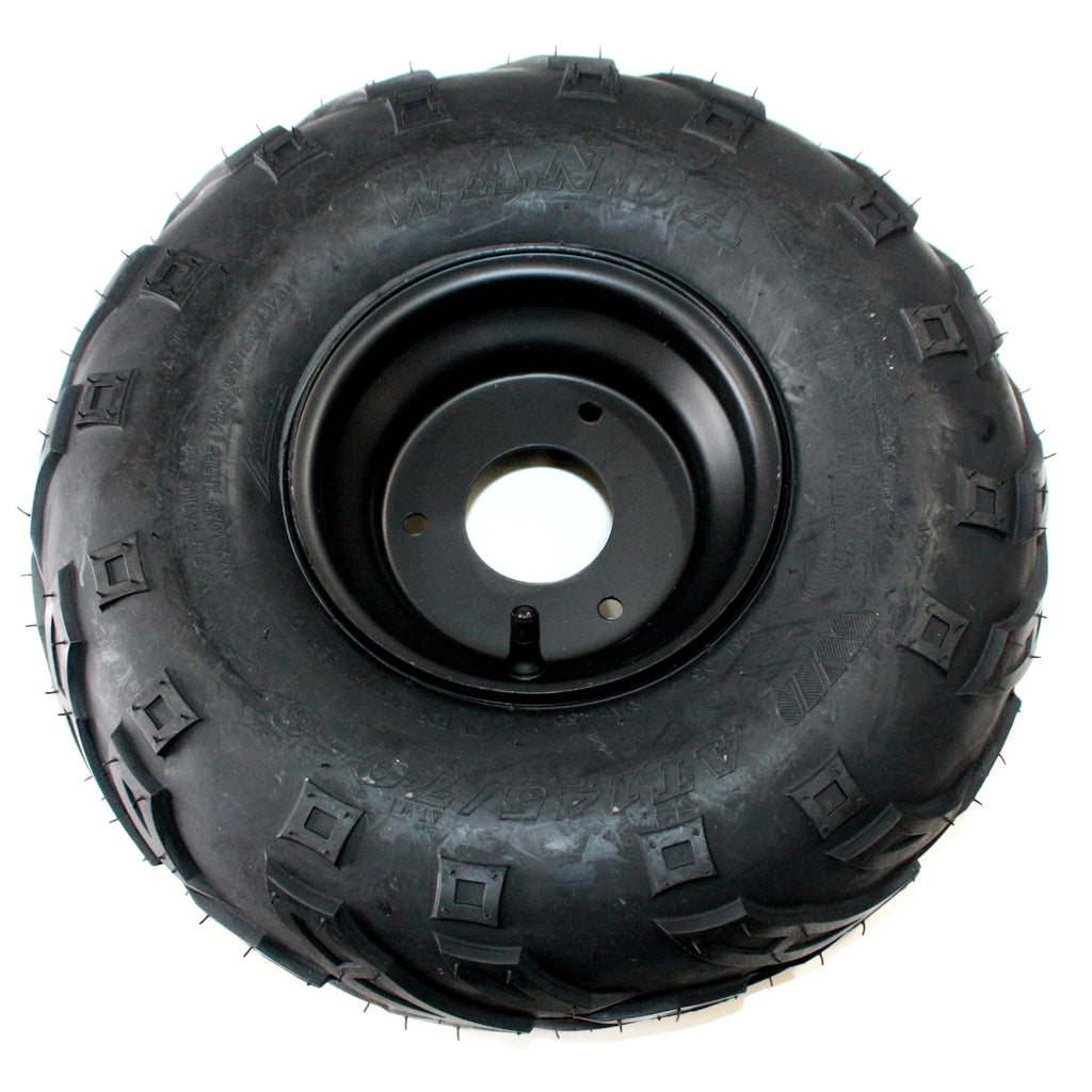 Set of 4 Wheel Rim Tyres 145/70-6 for 110cc Quad Dirt Bike ATV (50-110cc)
