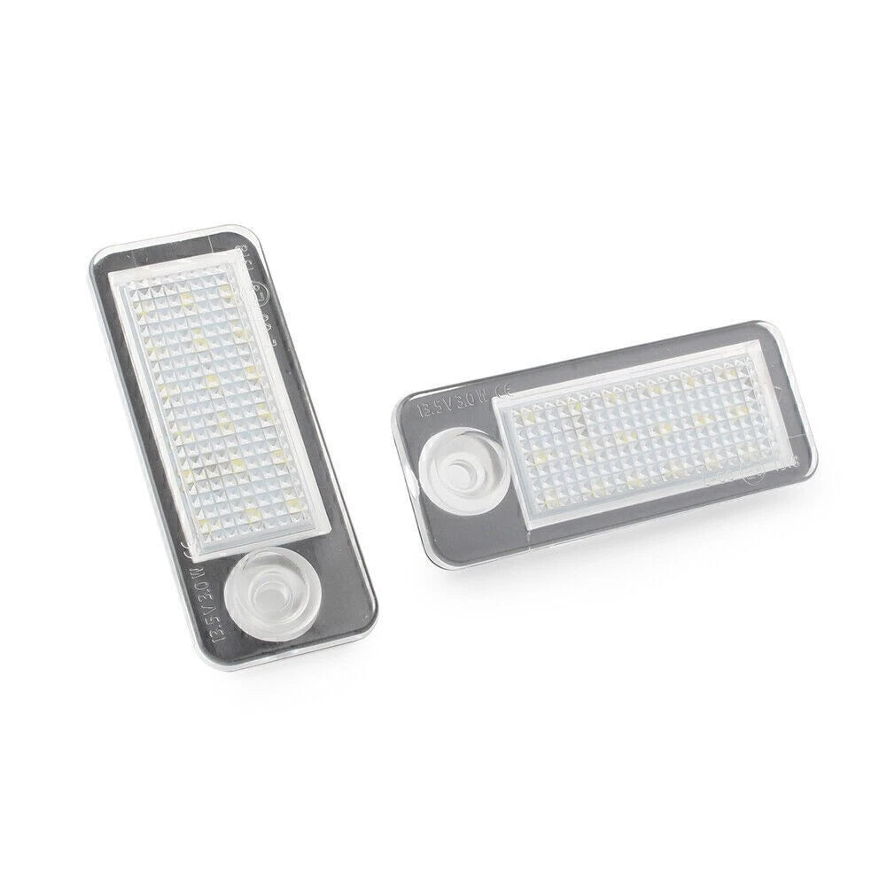 2X LED License Plate Light for Audi A6 C5 Avant/Wagon (1998–2005)