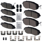 Front Ceramic Brake Pads for Subaru XV Crosstrek (2013–2017)
