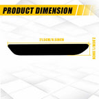 Smoke Side Marker Light Tint for Ford Mustang (2015–2021)