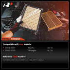 Engine Air Filter for Jeep Wrangler Liberty (2002-2006) 2.4L