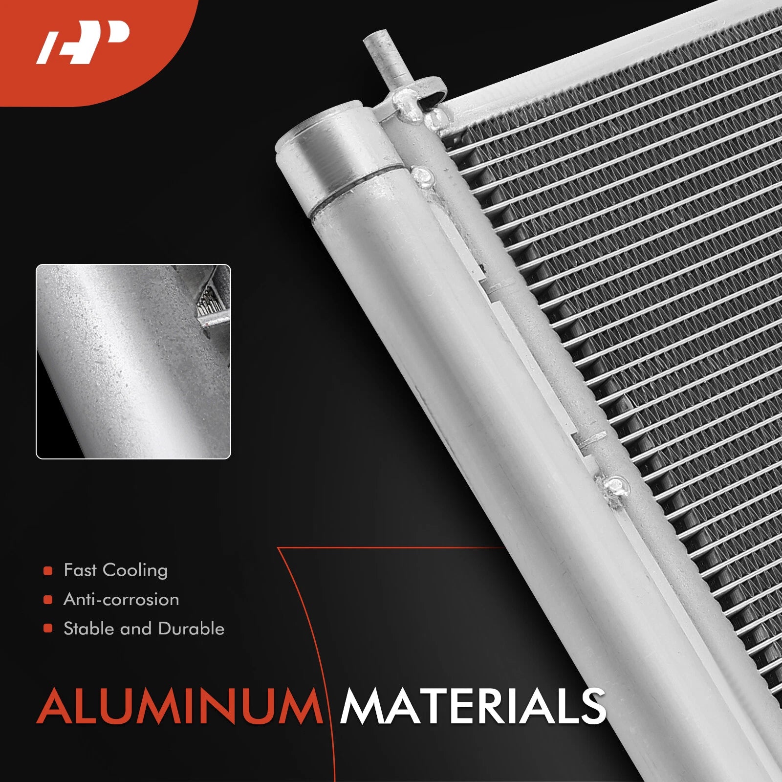 A/C Condenser Parallel Flow with Receiver Drier & Bracket for Toyota RAV4 (2013-2018)
