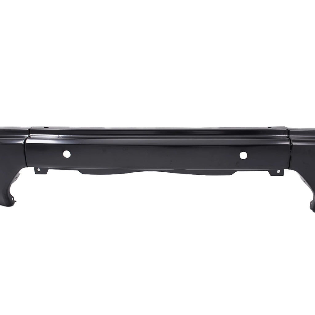 Black Steel Split Front Bumper with Sensor Holes for GMC Sierra 1500 (2019–2021)