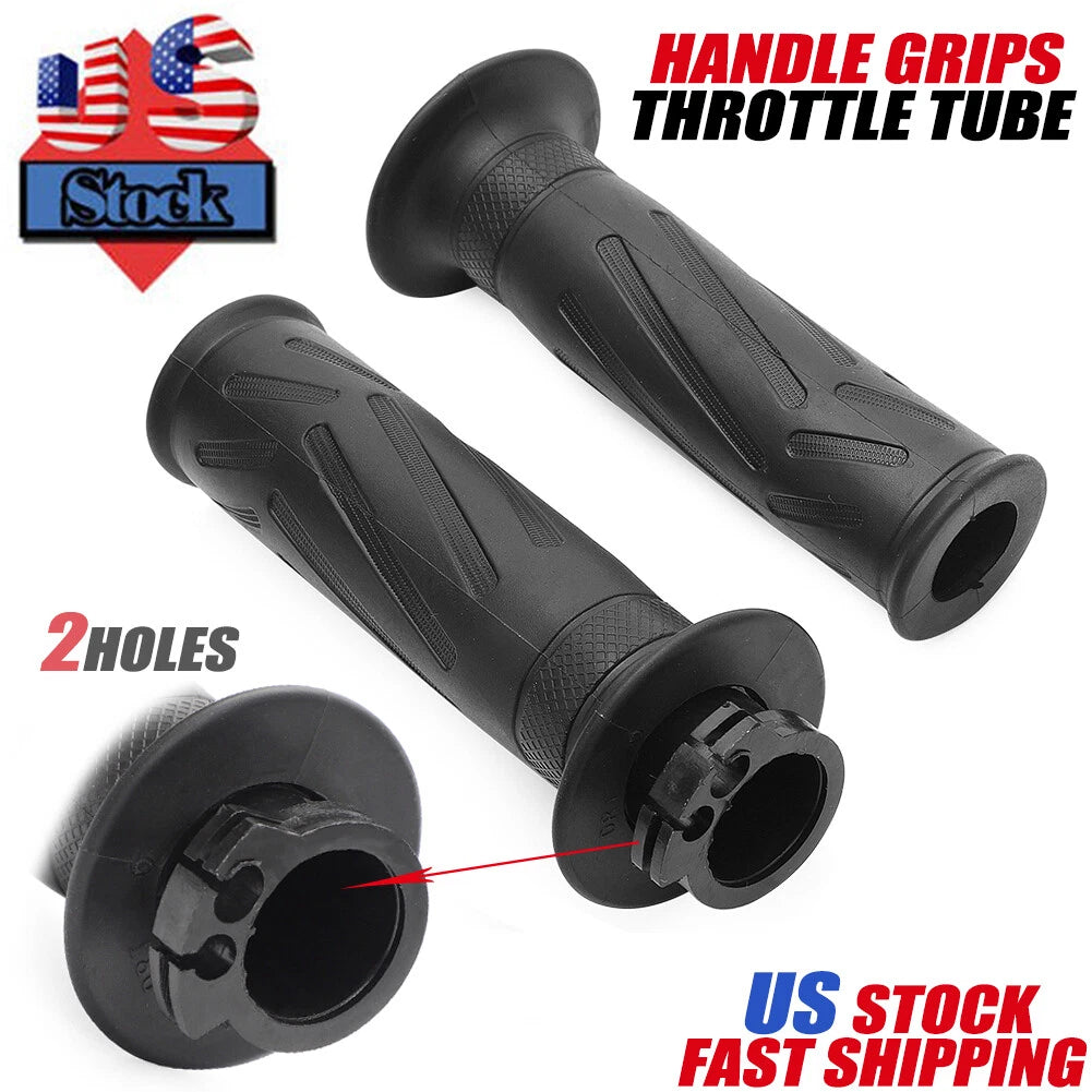 Throttle Tube Grips Handle Sleeve for Yamaha YZF R6 (2003–2005) YZF R6S (2006–2009)