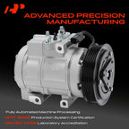 A/C Compressor with Clutch for Ford F-250 F-350 F-450 F-550 (2008–2010)