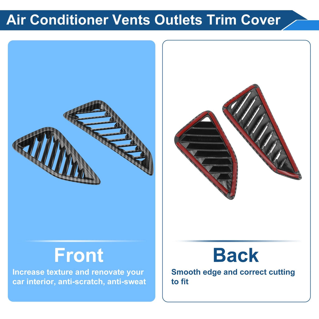Air Condition Outlet Vent Trim Cover Frame for Toyota Corolla (1 Pair)