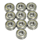 10 608ZZ Ball Bearings 8x22x7mm for Electric Motors (Efficient Performance)