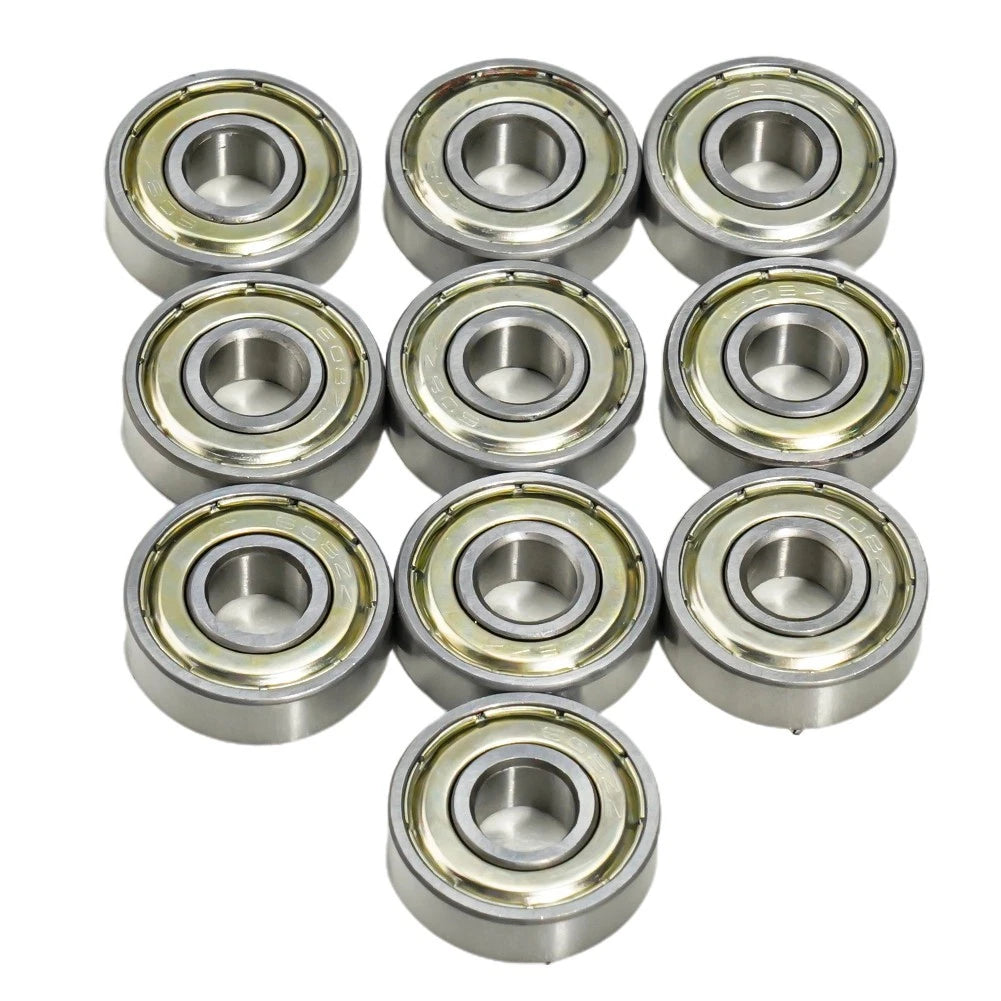 10 608ZZ Ball Bearings 8x22x7mm for Electric Motors (Efficient Performance)