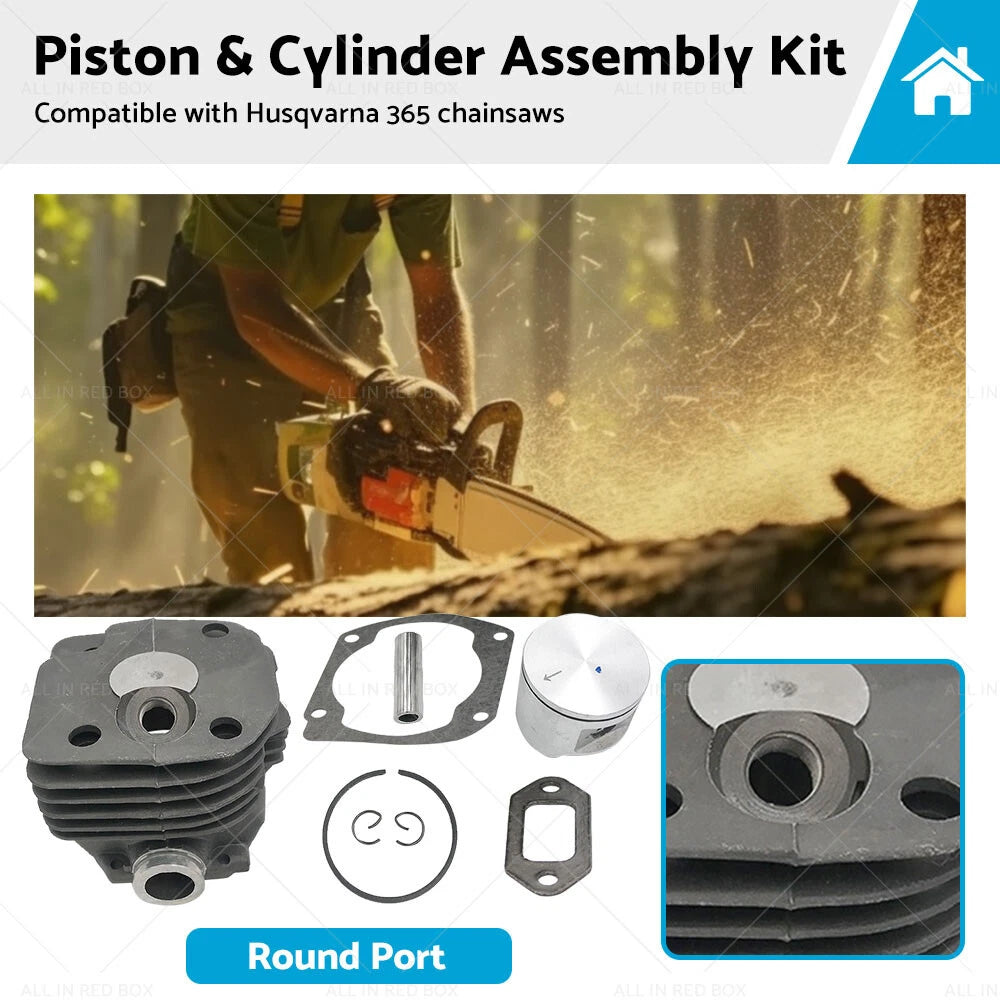 Piston & Cylinder Assembly Kit 48mm for Husqvarna 365 (2010–2019)