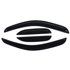 Set of 4 Acrylic Window Visors for Chevy Silverado GMC Sierra (2007–2013)