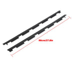 Set of 2 Outer Front Window Sweep Weatherstrip Seals for Chevy GMC Pickup (1988–1999)