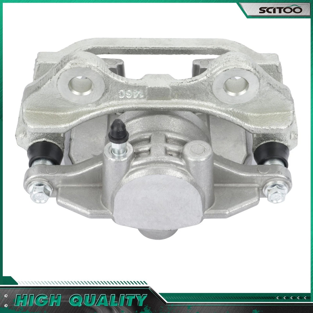 Rear Brake Calipers w/Bracket Ceramic Pads Kit for Chevy Silverado 1500 (2001–2003)