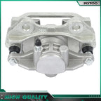 Rear Brake Calipers w/Bracket Ceramic Pads Kit for Chevy Silverado 1500 (2001–2003)