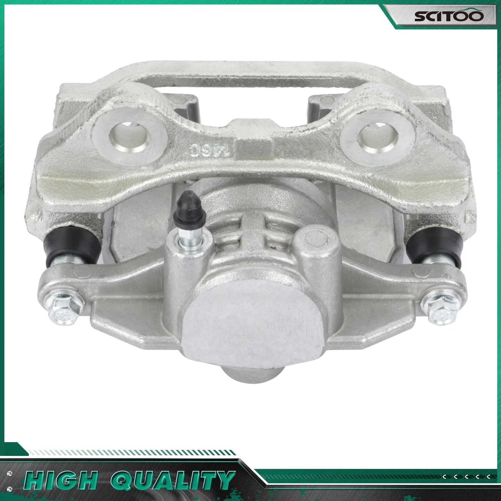 Rear Brake Calipers w/Bracket Ceramic Pads Kit for Chevy Silverado 1500 (2001–2003)