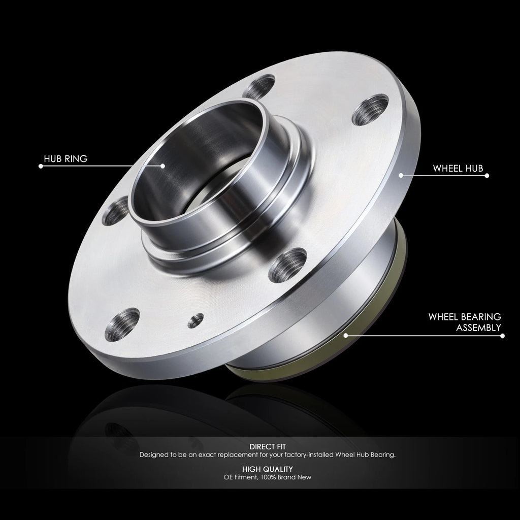 Rear Wheel Bearing & Hub Assembly for Audi Q3, TT, Arteon, Beetle, Eos, Tiguan (2005–2020)