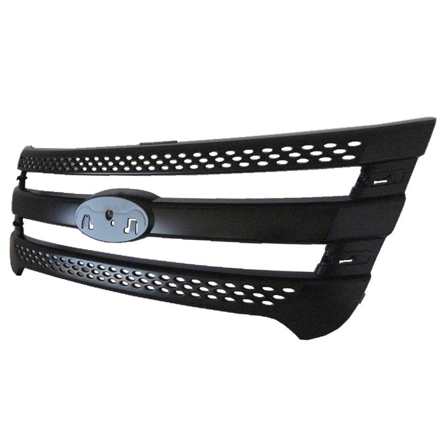 Replacement Black Outer Grille for Toyota Hilux (2016–2020)