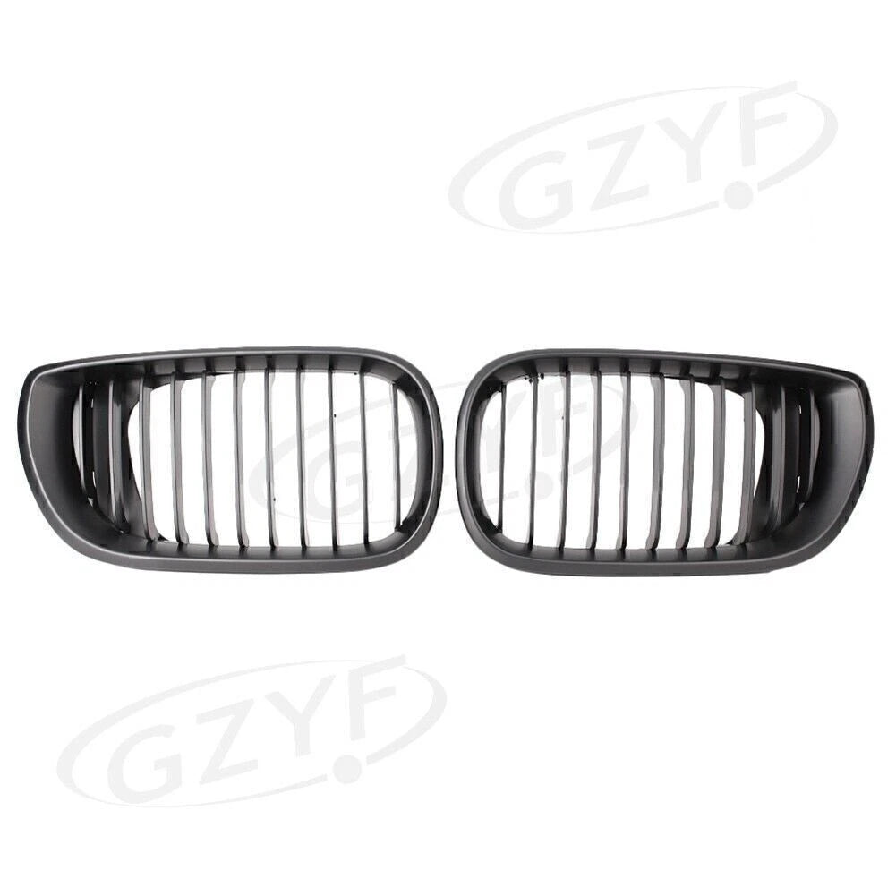 Set of 2 Upper Bumper Mesh Grille for BMW E46 Touring Saloon (2002–2005)
