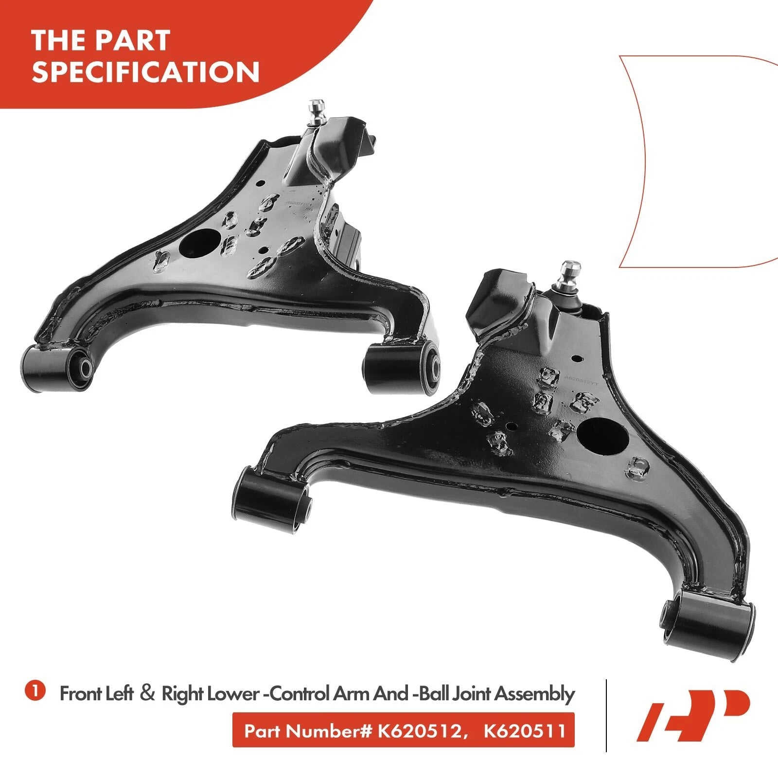 12x Control Arm and Ball Joint Assembly for Infiniti QX56 (2004–2010)