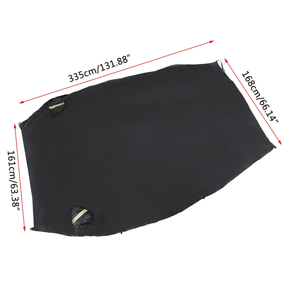 SUV Half Body Cover 190T for All Weather Protection (Universal Fit)