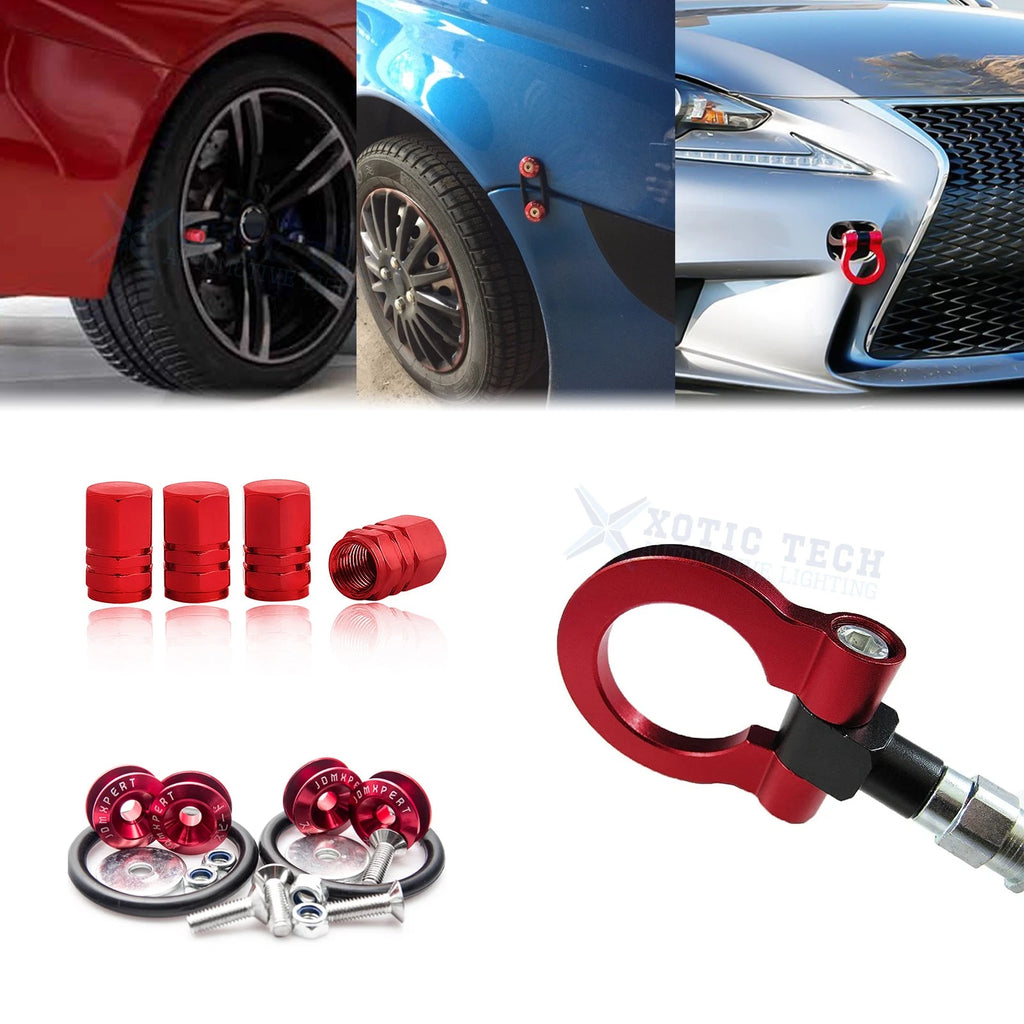 Tow Hook, Tire Valve Stem & Trunk Release Fastener for Lexus RC (2015–2024)