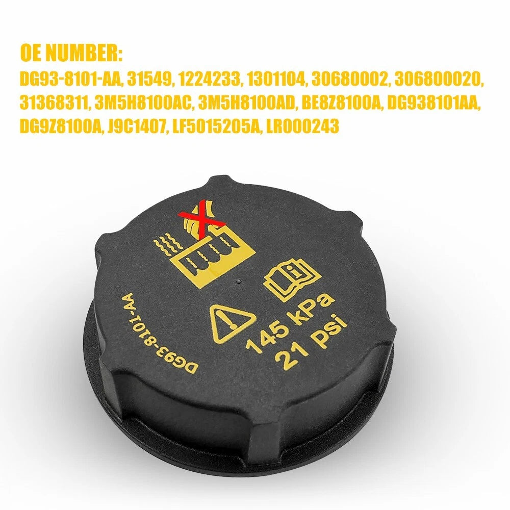 Coolant Reservoir Tank Cap for Ford Mustang (2015–2021)