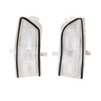 Pair of Rearview Mirrors with Turn Signal Lamp for Toyota CRV Crosstour