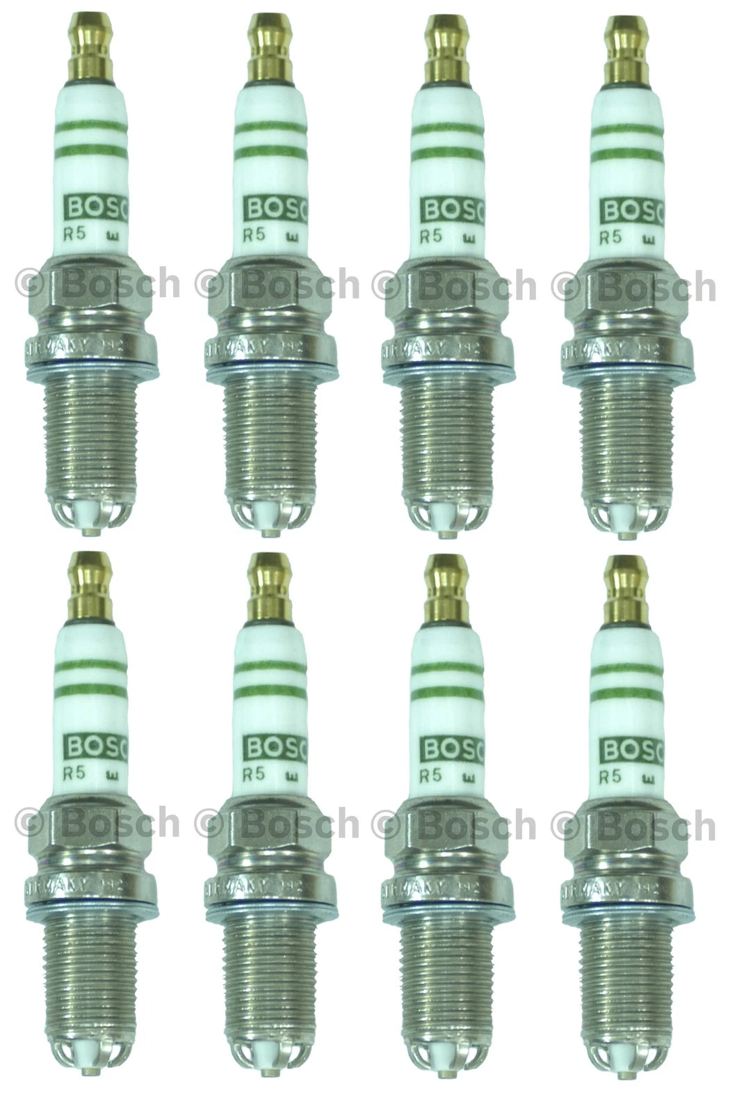 Set of 8 Spark Plugs Bosch FGR7KQE0 for Audi A6 Quattro VW Phaeton (2005–2010)