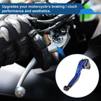 Adjustable Brake Clutch Levers for Honda X11 (1999–2002) Blue Black